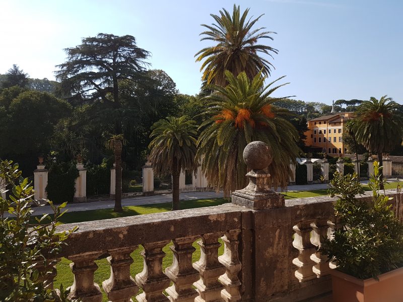 Le Vie del Giubileo - Palazzo Corsini, veduta dell'orto botanico